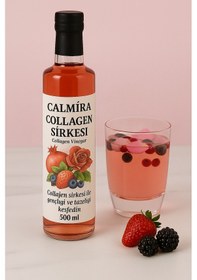 Resim Calmira Kolajen Sirkesi 500 Ml - Collagen Sirkesi Kolajen Şurubu Katkısız Ve Doğal "tip-1 Ve Tip-3" 