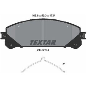 Resim Textar 2445201 On Fren Balatasi 0446502560 044650e010 044650e020 