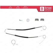 Resim Ford Focus 1998-2005 için Ön Sol Kapı Cam Kriko Seti N11.6621 