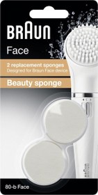 Resim Braun Face Yüz Temizleme Cihazı Yedek Fırça Başlığı 2'Li Paket Se80-B 4210201120940 
