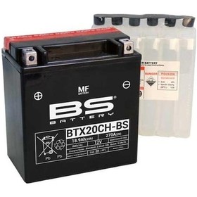 Resim Bs Battery Btx20Ch-Bs Motosiklet Aküsü 