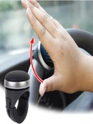 Resim Carub Direksiyon Topuzu 360° Dönerli Siyah 