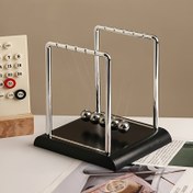 Resim 1 Newton Cradle Denge Metal Top, Taşınabilir Bilim Fizik Masaüstü Oyuncak, Başlangıç ​​Yetenek Seviyesi, Manyetik Yükseltilme Ev Ofis Masa Dekoru, Yaratıcı Metal ve Plastik Heykel Dekorasyonu, Elektrikli Masa Dekoru Olmayan, Rahatlatıcı Hediye, Bilimsel Öğrenme Modeli, Plastik, Piller Gerektirmez, Ofis, Oturma Odası, Yatak Odası İçin Uygun - Öğrenciler ve Bilim Tutkunları İçin de İdealdir 