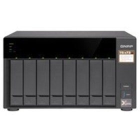 Resim Qnap Ts-873au-rp-4gb Ram 8 Hdd Yuvalı Siyah Rack Nas Çoklu Depolama Ünitesi 