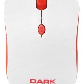 Resim Dark Dk-Ac-Msw100W Wireless Krmz-Beyaz K.Suz Mouse 