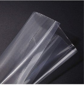 Resim SÖNMEZ ENDÜSTRİYEL Mini Vakum Makinesi Poşeti 18*22 Cm 1 Kg Tırtırlı Vakum Torbası 135 adet 