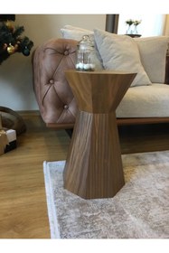 Resim Dipole Furniture Darbuka Doğal Ahşap Ceviz Kaplama 