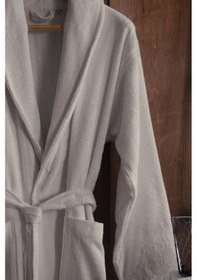 Resim Marsilya Bornoz Man Gri M/l Gri 