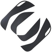 Resim 2015-2016 Hyundai Tucson İçin 4 Adet Yan Kapı İç Çıkartması Anti Kick Koruyucu Etiket 