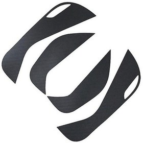 Resim 2015-2016 Hyundai Tucson İçin 4 Adet Yan Kapı İç Çıkartması Anti Kick Koruyucu Etiket 