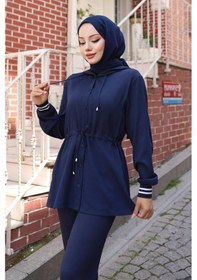 Resim Misskayle Ribana Detaylı Takım Lacivert Lacivert 