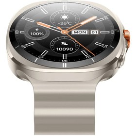 Resim Bix Tsw2 1.43 Inç Amoled Ekran Bluetooth 5.3 Telefon Görüşme Ios & Android Uyumlu Metal Akıllı Saat 