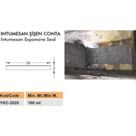 Resim Yangın Fitili Sızdırmaz Duman Contası Yangın Kapısı Fitili Yan-25 Metre-Siyah 