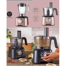 Resim Allians Çok Fonksiyonlu Mutfak Robotu Seti: Rendeleme, Dilimleme, Yoğurma ve Çırpma 