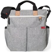 Resim Skip Hop Duo Çanta Gri Melanj - 