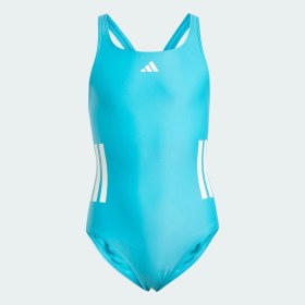 Resim Adidas 3-Stripes C-Back Kız Çocuk Mayo JN6587 