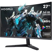 Resim Hepta Collection KOORUI Monitör 27E6CA 27 inç, 180Hz, FHD, 19201080, 6ms, VA, Adaptive Sync, monitörler, gaming, H... 