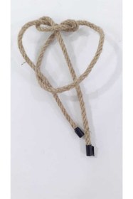 Resim Ekodoğa Jüt Halat 3 Mm 20 Metre Ip Halat Hasır Ip Dekor Ipi Jüt Kendir Jüt Çuval Ipi 