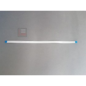 Resim FFC 16 Pin 30cm Düz 0.5mm Adımlı Esnek Flex Kablo Awm 20624 80c 60v Şerit Fleks Film 