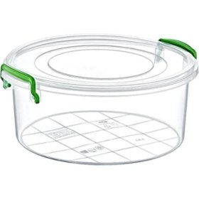 Resim Tbl Dekor Yuvarlak Saklama Kutusu 2.4 Litre 