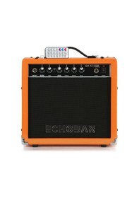 Resim Echoban Ga15usb 15 Watt Turuncu Gitar Amfisi Usb 