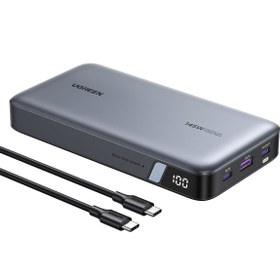 Resim Ugreen 25.000mAh 145W PD QC Led Göstergeli Taşınabilir Hızlı Şarj Cihazı Powerbank, 90597A 