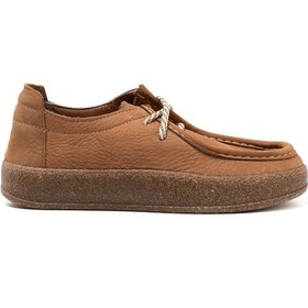 Resim Oxford Klasik Kadın Mar-25y-235-401 John May Taba Nubuk Taba 