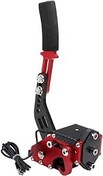 Resim YESHMA 64 Bit USB Handbrake PC Handbrake Compatible With G25/27/29 G920 G923 T500 T300,Professional Gaming Peripherals using for Racing Games(Red without Clamp) 