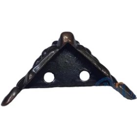 Resim Köşe Etekli Sandık Ayağı, Kutu Ayak 1,5 cm - Eskitme - Lisinya 