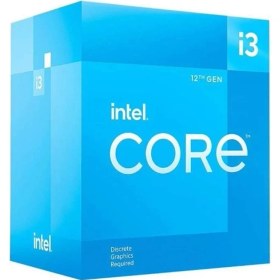 Resim Intel Core Cı3 12100F 3.30GHZ 12MB 1700P Fanlı (Box) 