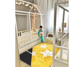 Resim Ufuk Dağıtım 160X200 cm Keçeli Karbon Fiber Halı Altı Isıtıcı Otomatik Termostatlı Kullanım Alanı Geniş 