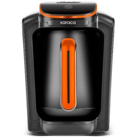 Resim Karaca Hatır Neo Türk Kahve Makinesi 5 Fincan Kapasiteli Tangerine 