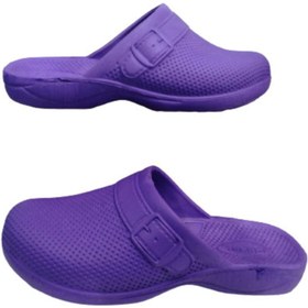 Resim Gezer Ge0681-10 Unisex Mor Kapalı Banyo Terliği 
