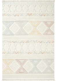 Resim Cool Halı Harmony 1551 Multi Krem Yumuşak Dokulu Çocuk Odası Halısı Modern Koridor Salon Dokuma Makine Halısı 