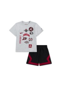 Resim Nıke Jordan Mj Dynasty Mesh Patch Set Erkek Çocuk Tişört-şort Takım 85f561 85f561 023 023 