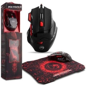 Resim Polygold Pg-903 Mouse+pad Işıklı 
