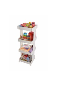 Resim Motek Çok Amaçlı 4'lü Organizer Ve Oyuncak Dolabı 