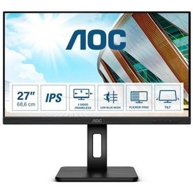 Resim Aoc Q27P2Q 27'' 4 MS 75 Hz IPS Pivot Monitör 