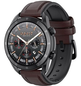 Resim Watch M9030 Pro Amoled HD Sesli Telefon Görüşmesi 46 MM Kahverengi Akıllı Saat 