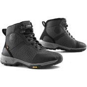 Resim Falco Hyke Mevsimlik Motosiklet Botu Siyah 