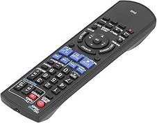 Resim Topiky Annadue Evrensel Uzaktan Kumanda, Siyah Yepyeni Taşınabilir Uzaktan Kumanda N2QAYB000197 DVD oynatıcı -EZ485V / -EZ48V / -EZ485VK, 2 AA Pil 