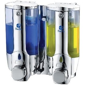 Resim Xinda Zyq138sk Sıvı Sabun Ve Şampuan Dispenseri 2' Li Krom 380 Ml 