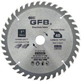 Resim Genel Markalar Gfb Elmas Uçlu Sunta Ahşap Kesme Daire Testere 115 Mm 