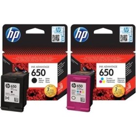 Resim Hp 650 Siyah Renkli Kartuş 1015/1515/1516/2515/2516/2545 