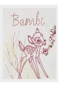 Resim DİSNEY Bambi Lisanslı Kız Bebek Pijama Takımı 20825 