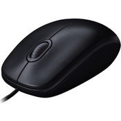 Resim TREND Logitech 910-003357 B100 Siyah Kablolu Mouse 