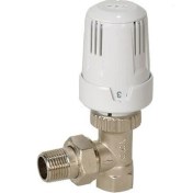 Resim Eca Trv3 1/2 Termostatik Köşe Radyatör Vanası 
