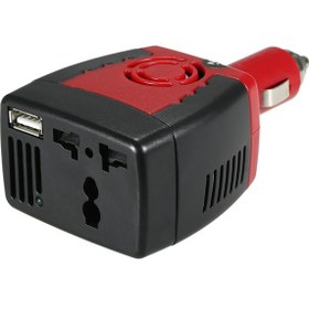 Resim 150W Dc 12V - Ac 110V Çevirici Otomatik Voltaj Dönüştürücü (Yurt Dışından) 
