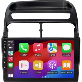 Resim Blueway Fiat Linea Araç Multimedya Android Ekran Carplay Navigasyon Double Teyp 2+32 9" 09-16 Black 