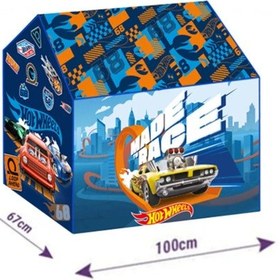 Resim Hot Wheels Lisanslı Oyun Çadırı Mavi 